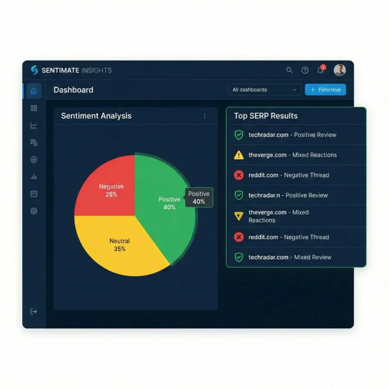 7Exit's The Digital Footprint Audit Dashboard: แสดงให้เห็นถึงการวัดผลสถานะชื่อเสียงปัจจุบันอย่างเป็นรูปธรรม เพื่อวางแผนแก้ไข